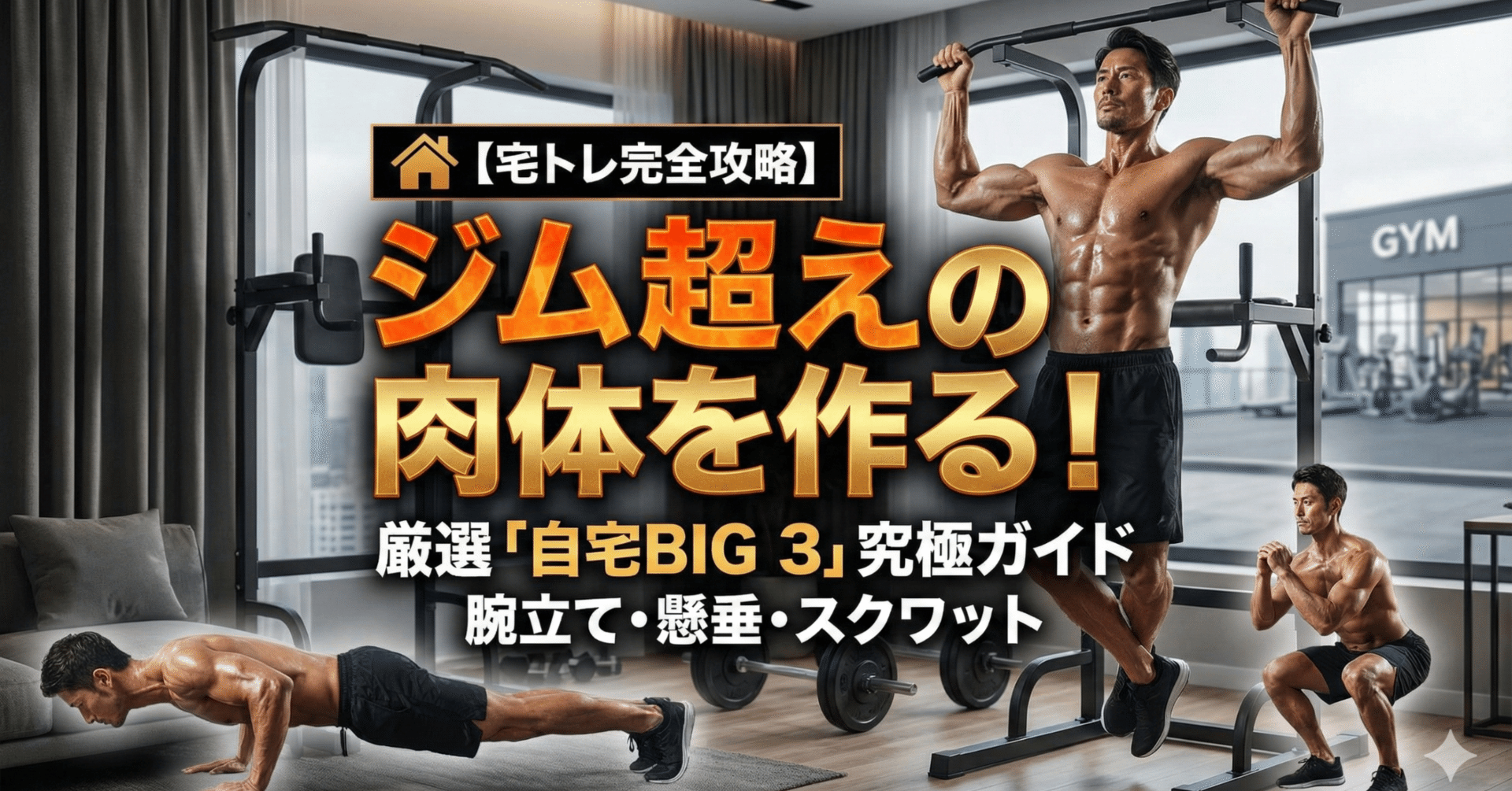 筋トレしてる方(美品) Don't get abs! This is the muscle training to make your body look