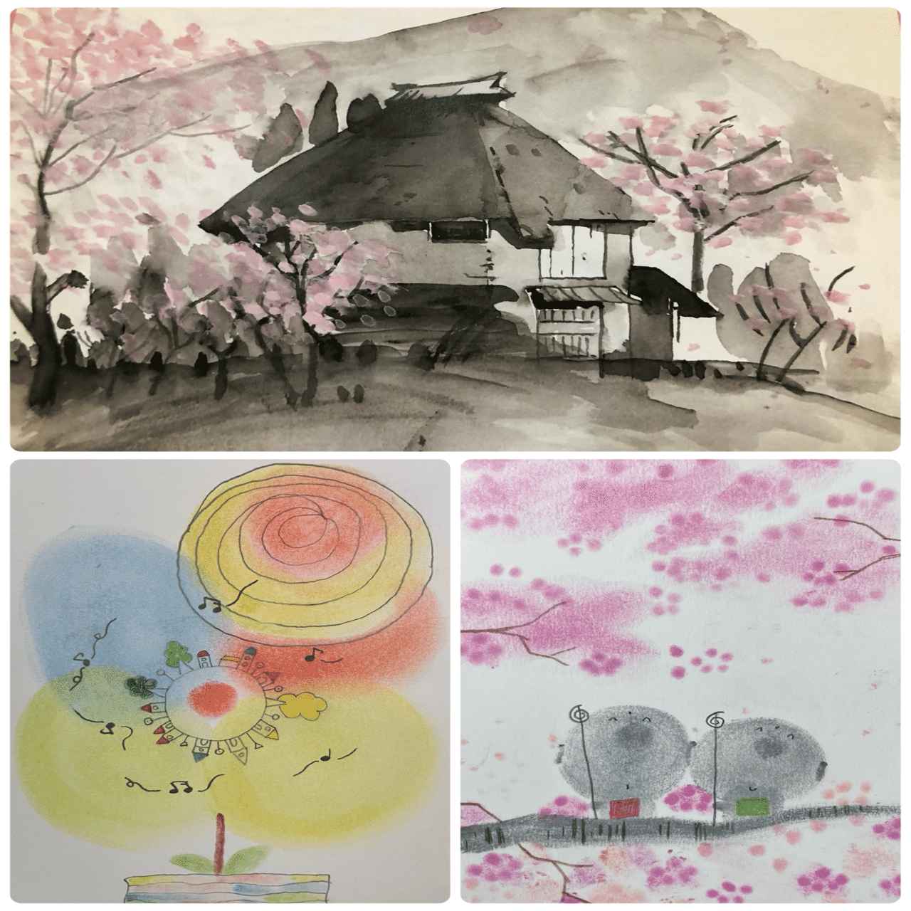 春夏秋冬の絵をまとめました。｜まる