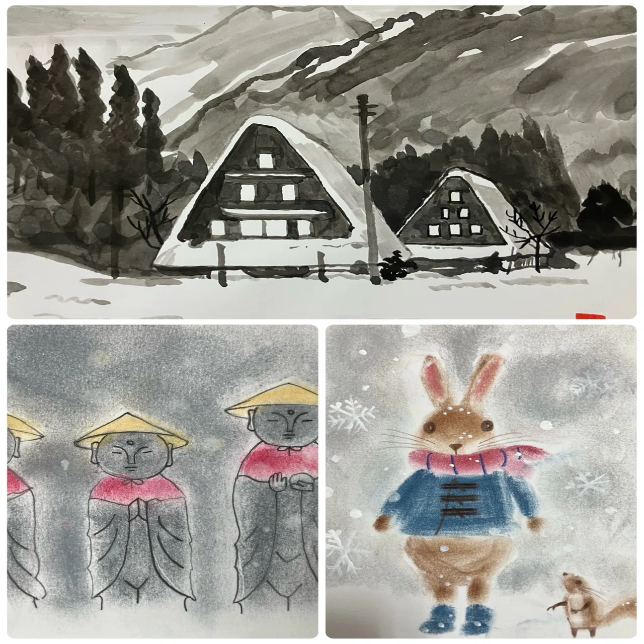 春夏秋冬の絵をまとめました。｜まる