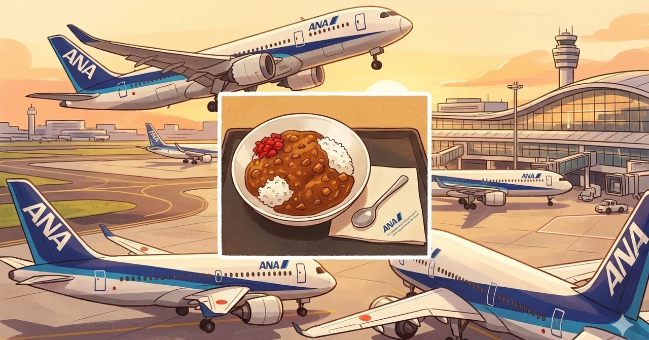 The Secret of 'Deliciousness' Taught by the ANA Lounge Curry at Haneda ...