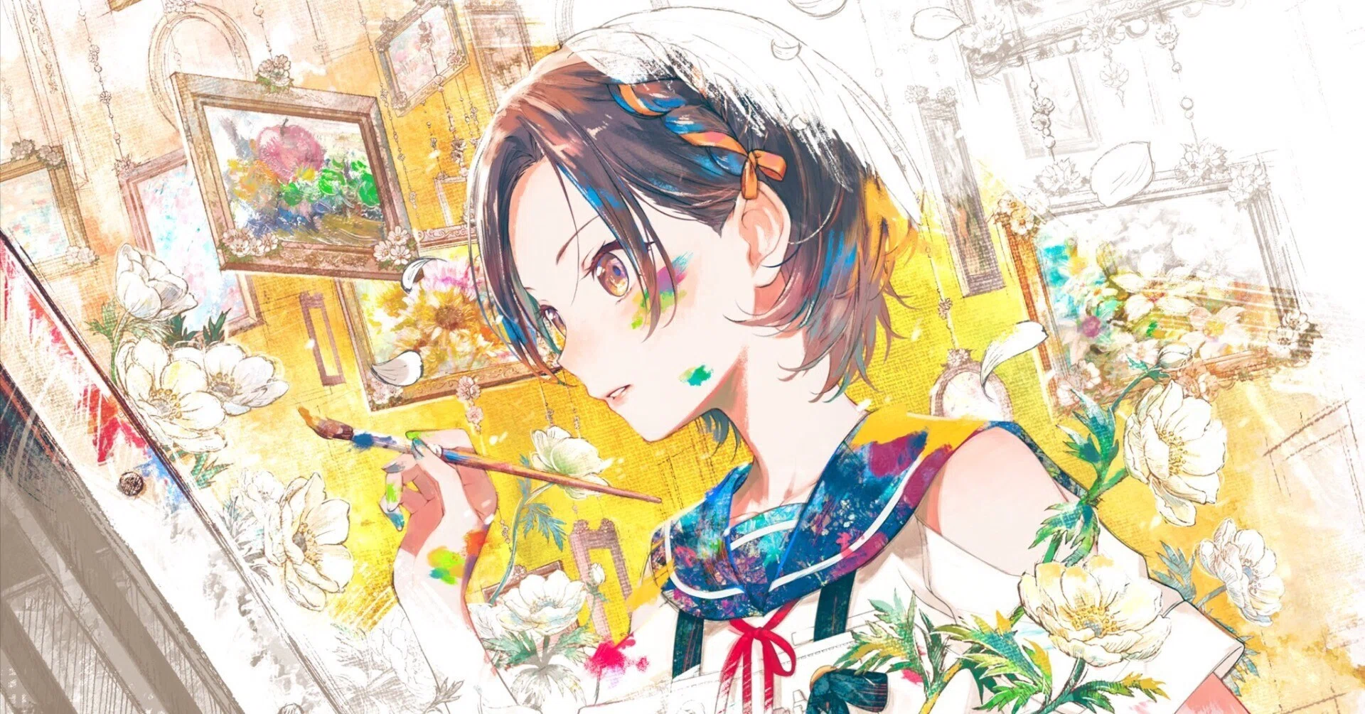 ふーかさま専用（原画）風光る歌ほか　3点おまとめ 葛飾北斎×初音ミク 複製原画 冨嶽三十六景 神奈川沖浪裏[Presence