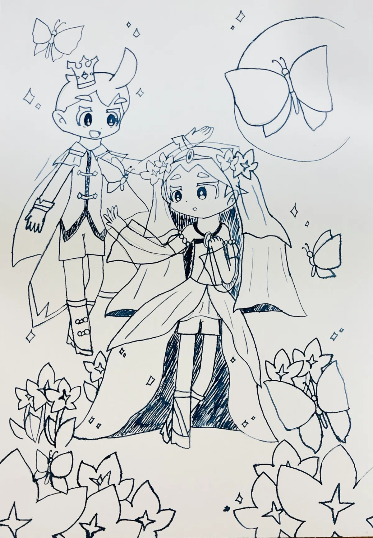 ガラスペンでイラストの仕方｜みんなの未来アルバム