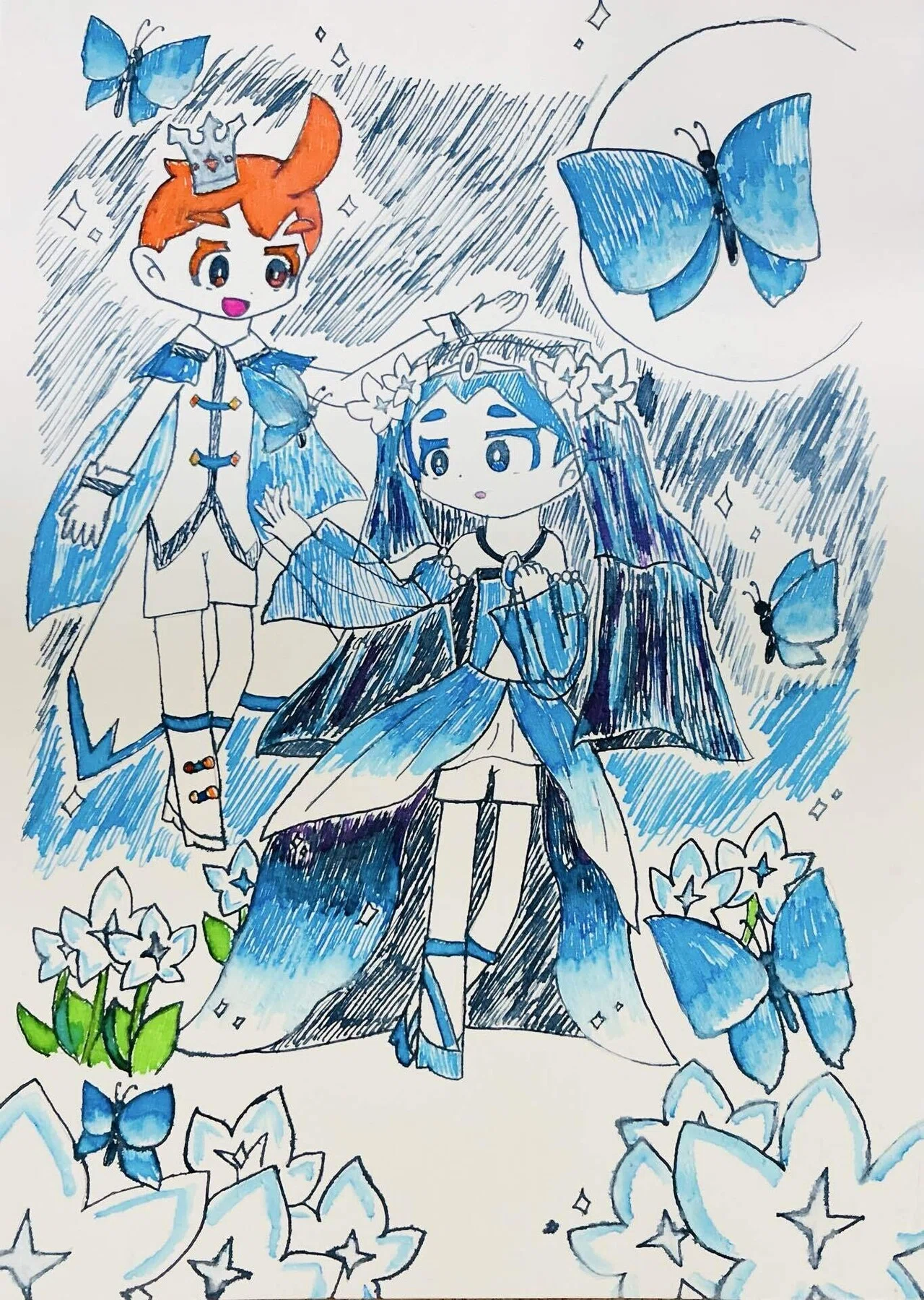 ガラスペンでイラストの仕方｜みんなの未来アルバム