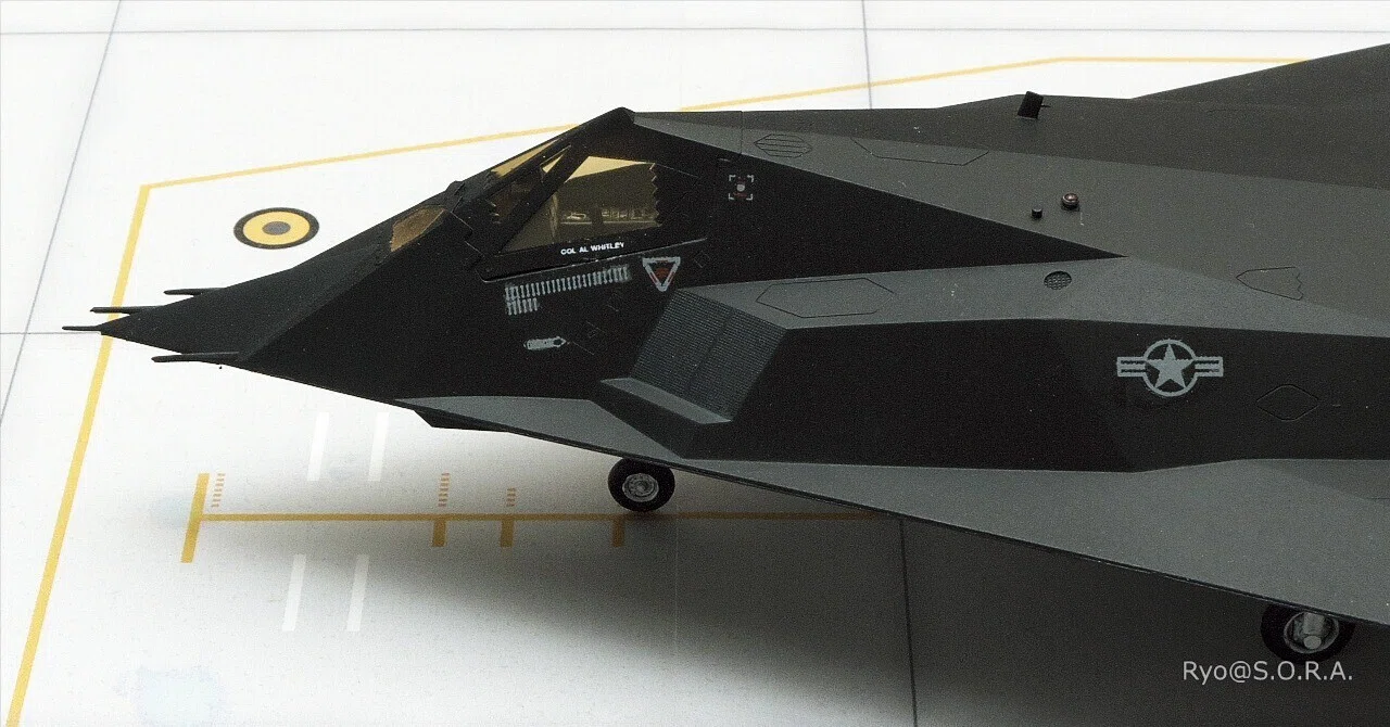 プラモデル製作記 アカデミー 1/72 F-117A The 
