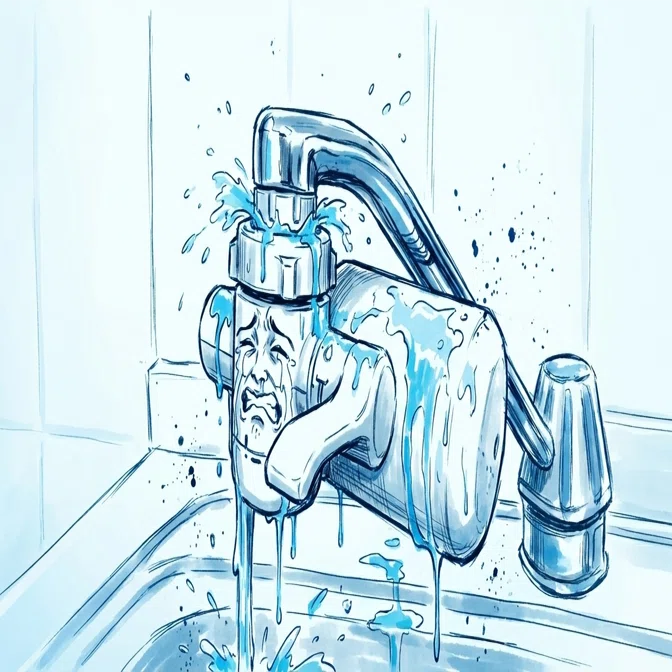 Solving Water Leakage in Water Purifier (Panasonic / TK-CJ14-W