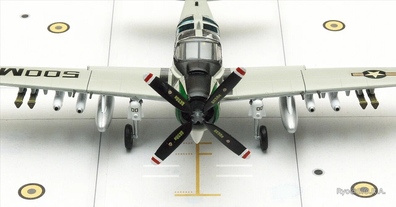 プラモデル製作記 ハセガワ・モノグラム 1/72 A-1E (AD-5) スカイ