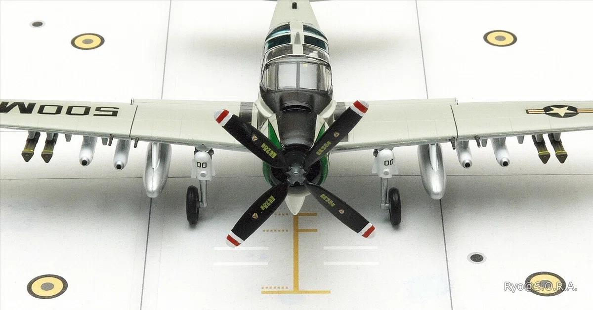プラモデル製作記 ハセガワ・モノグラム 1/72 A-1E (AD-5) スカイ