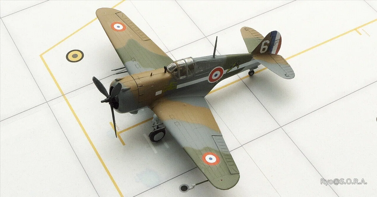 プラモデル製作記 セマー(スムニェル) 1/72 カーチス P-36/H.75 ホーク