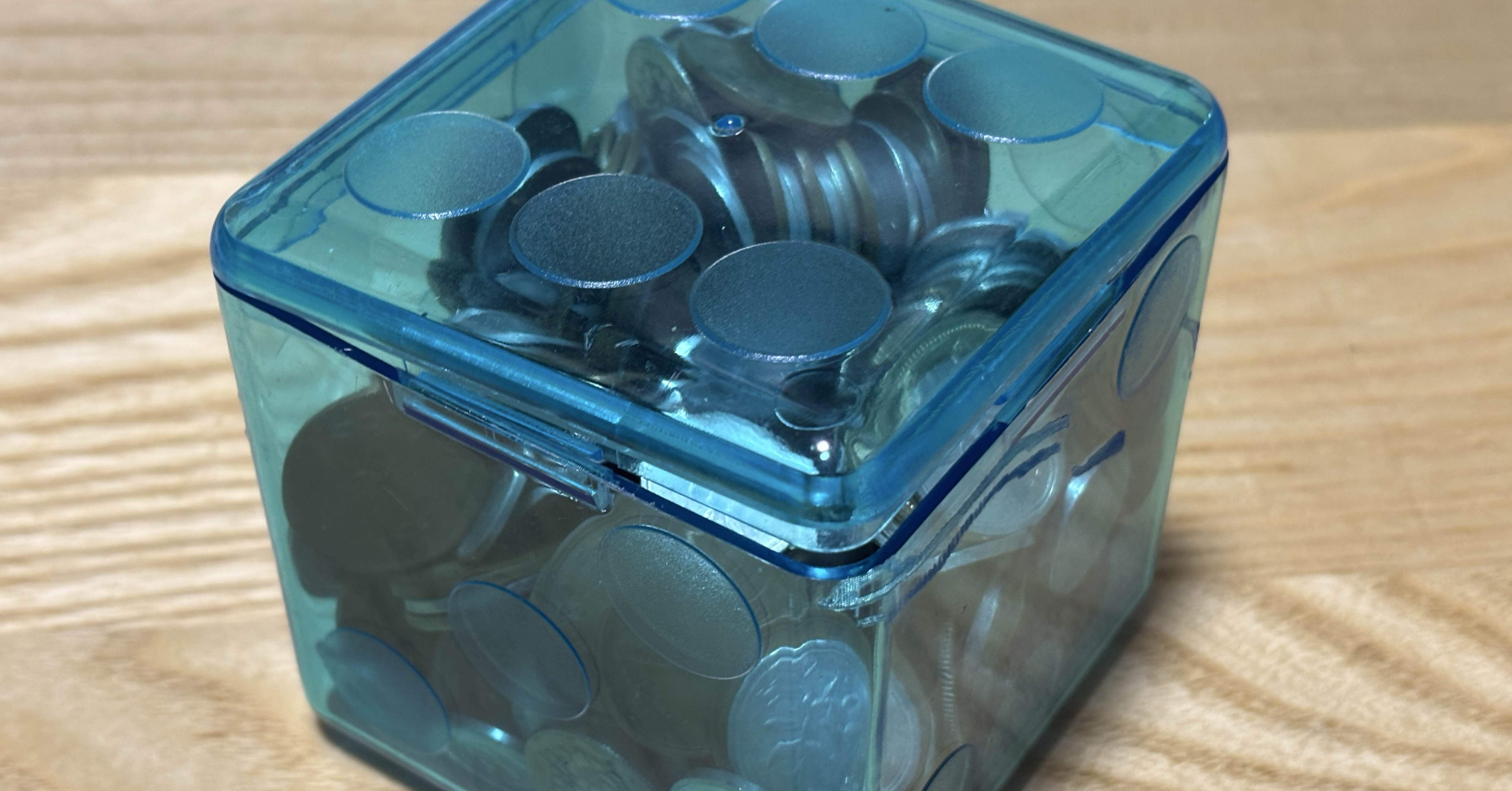 満帆に入った貯金箱 人生2回目の貯金箱オープン｜monica🪸