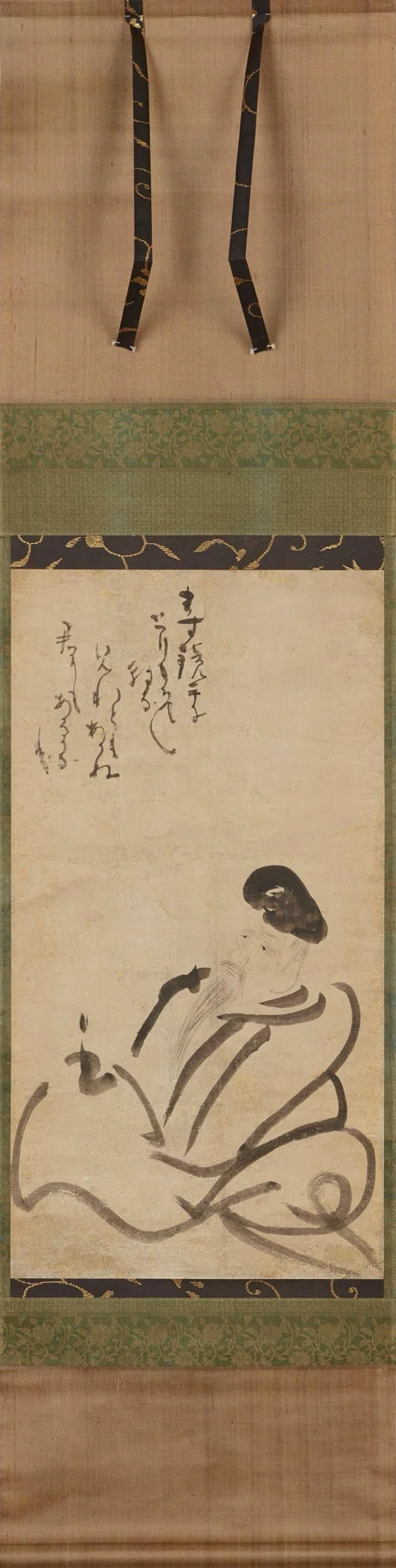 柿本人麿自画賛｜山﨑白露