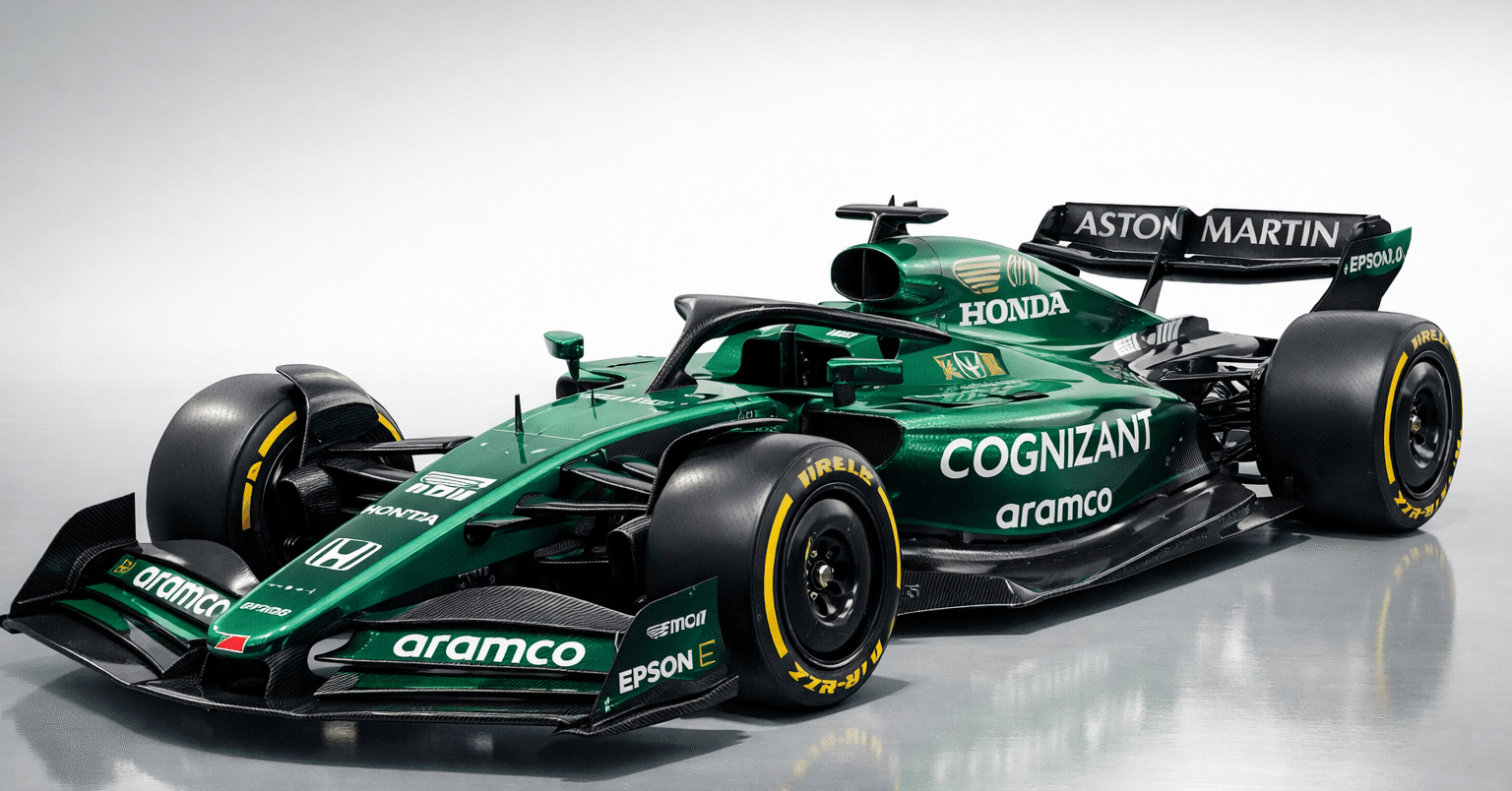 F1 アストンマーティン 実車 ボディ パーツ 本物 アロンソ HONDAホンダ 🏎️【YouTube】2026年F1を変える一台？ニューウェイ×ホンダ×アストン