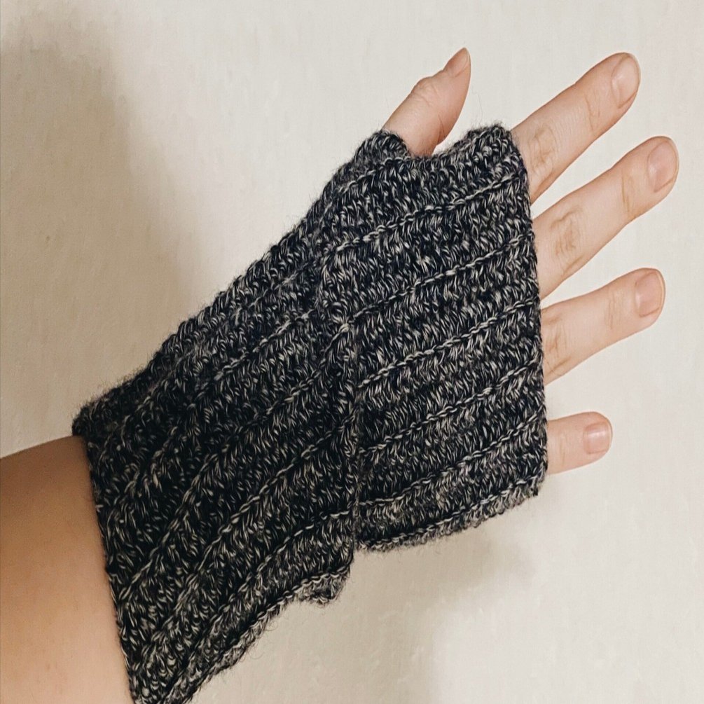 編み物memo#2 アームウォーマー｜e_0