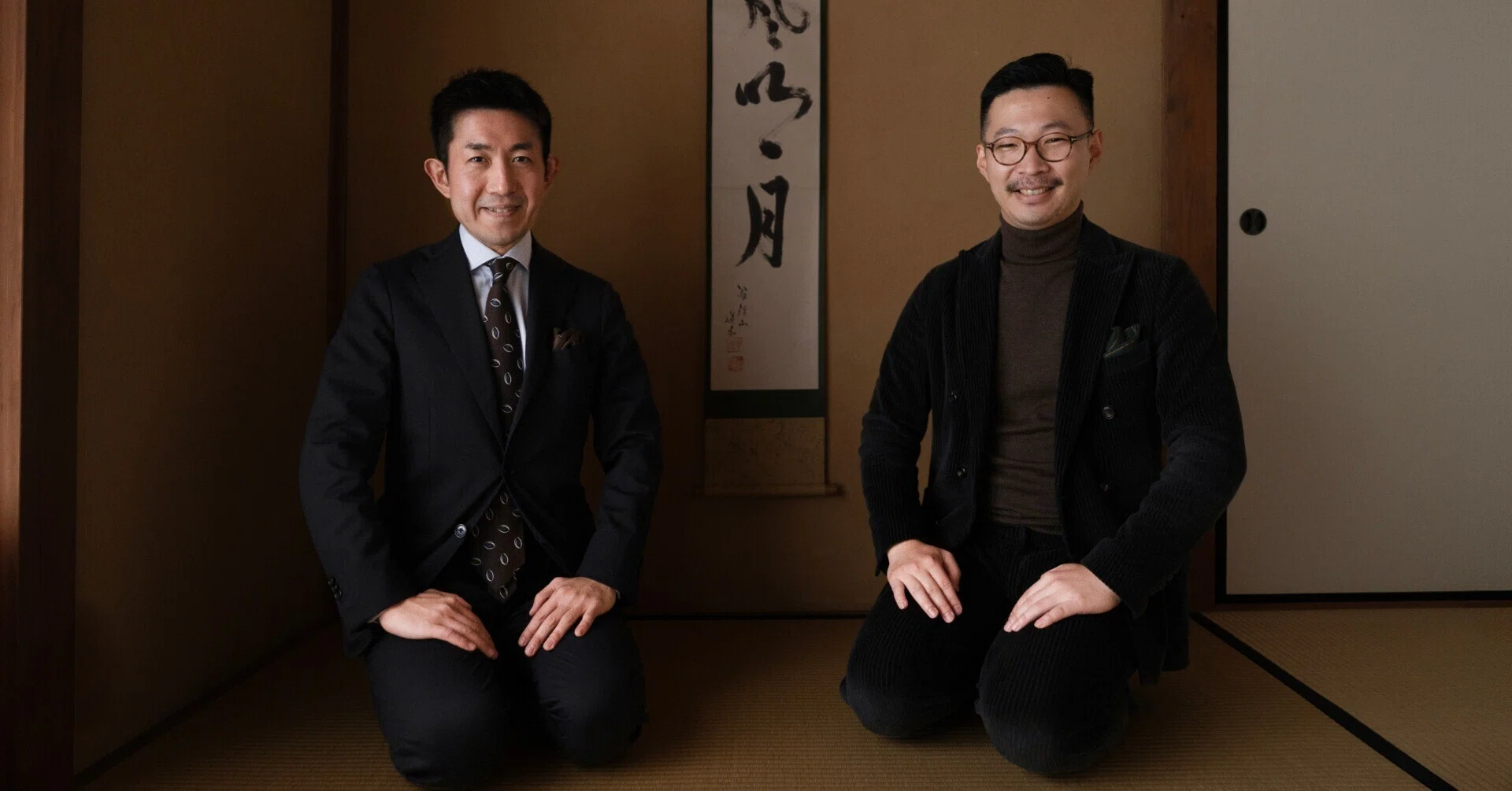 近代数寄者余論」第7回＝羅浮山荘書画巻（服部梅素・五島慶太・松永耳 