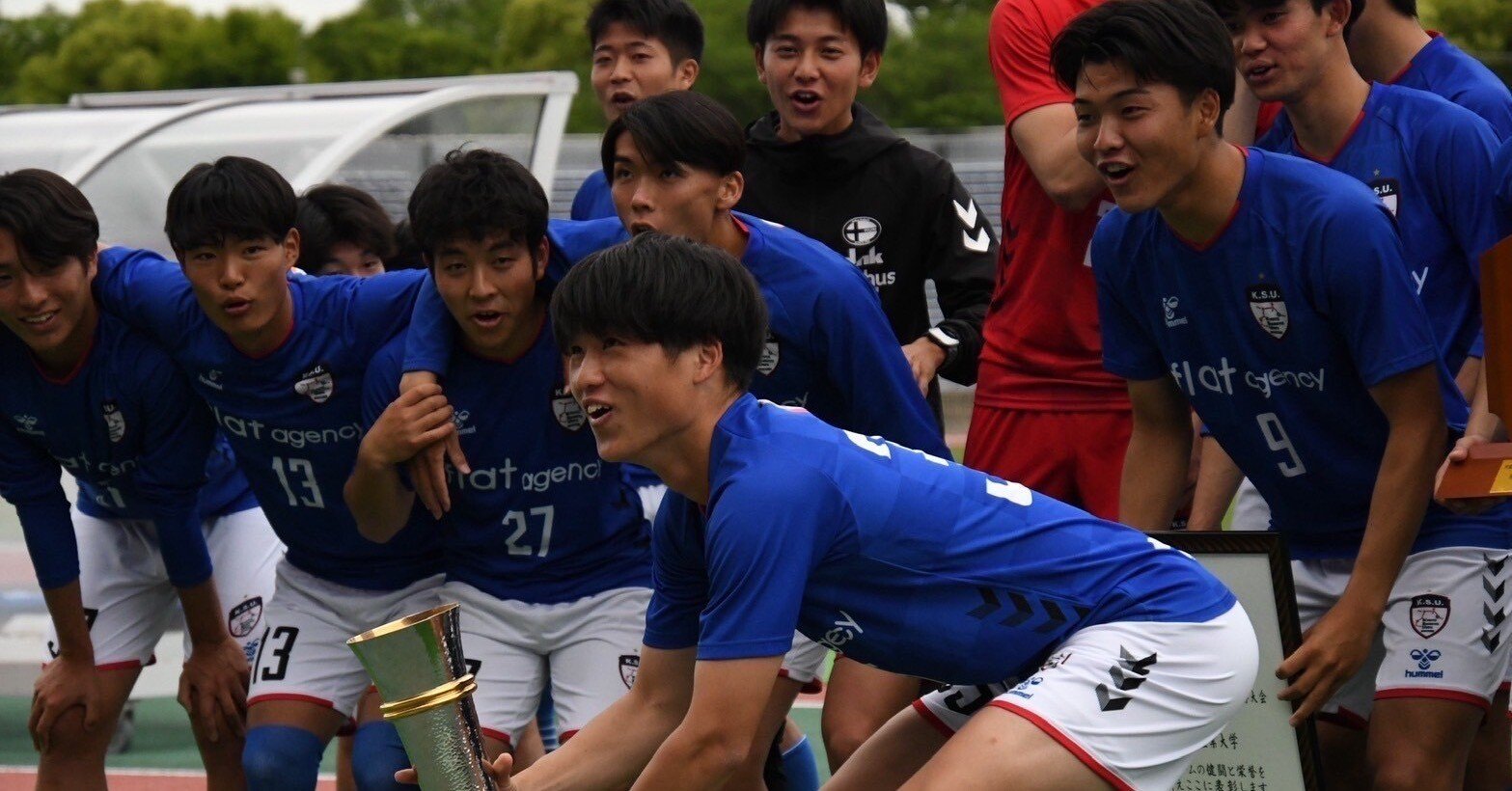 3点 ヒュンメル 京都産業大学体育会 サッカー部 京産大 ユニフォーム 練習試合 終幕」 4回生 夘田大揮｜京都産業大学体育会サッカー部