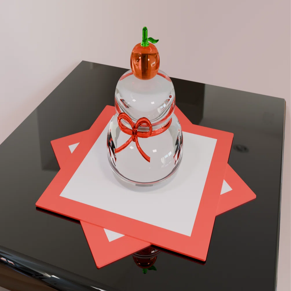 010：正月モチーフ｜Blender 初心者