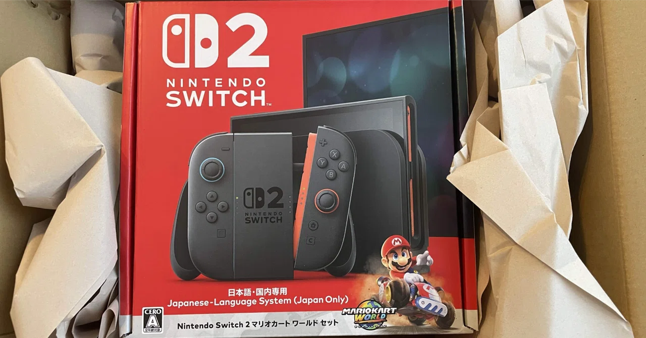 Switch本体+周辺ツール数点（SDカードは付きません） Switch 2】やっと