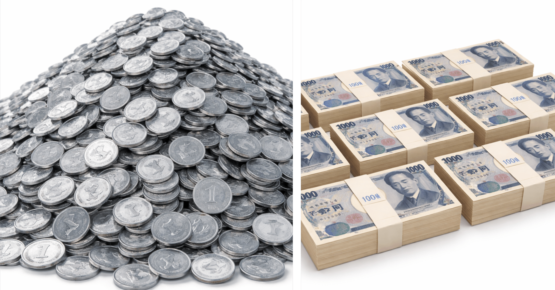 娘の問い「1円玉が1億枚と、千円札1000枚、どっちがいい？」に真剣に向き合った結果。｜すずきまこと