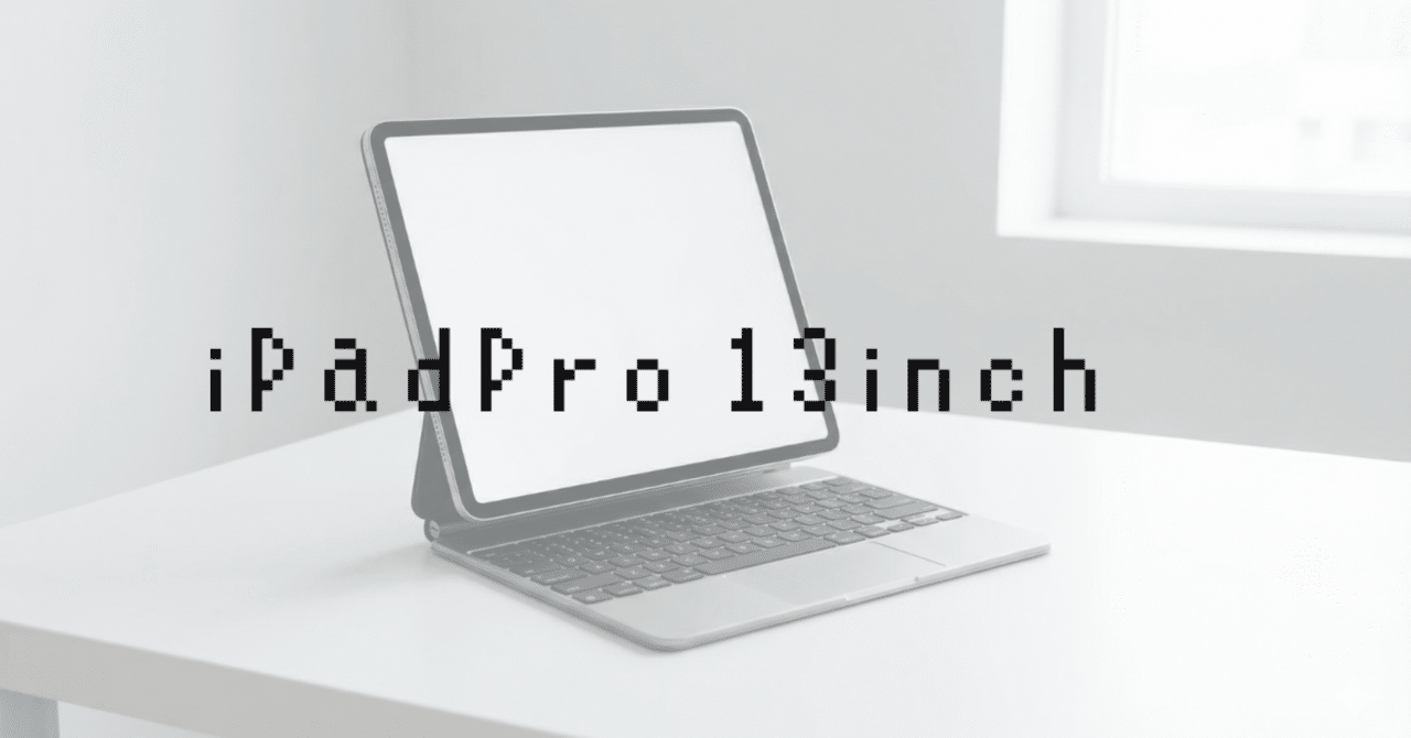iPadPro13いんちインチ 13インチiPad Pro Wi‑Fiモデル 256GB（標準ガラス搭載）- スペース