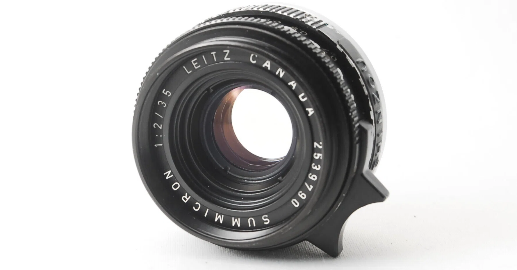 Leica Summicron 35mm F2 カナダ製 Mマウントの分解｜フィルムカメラ