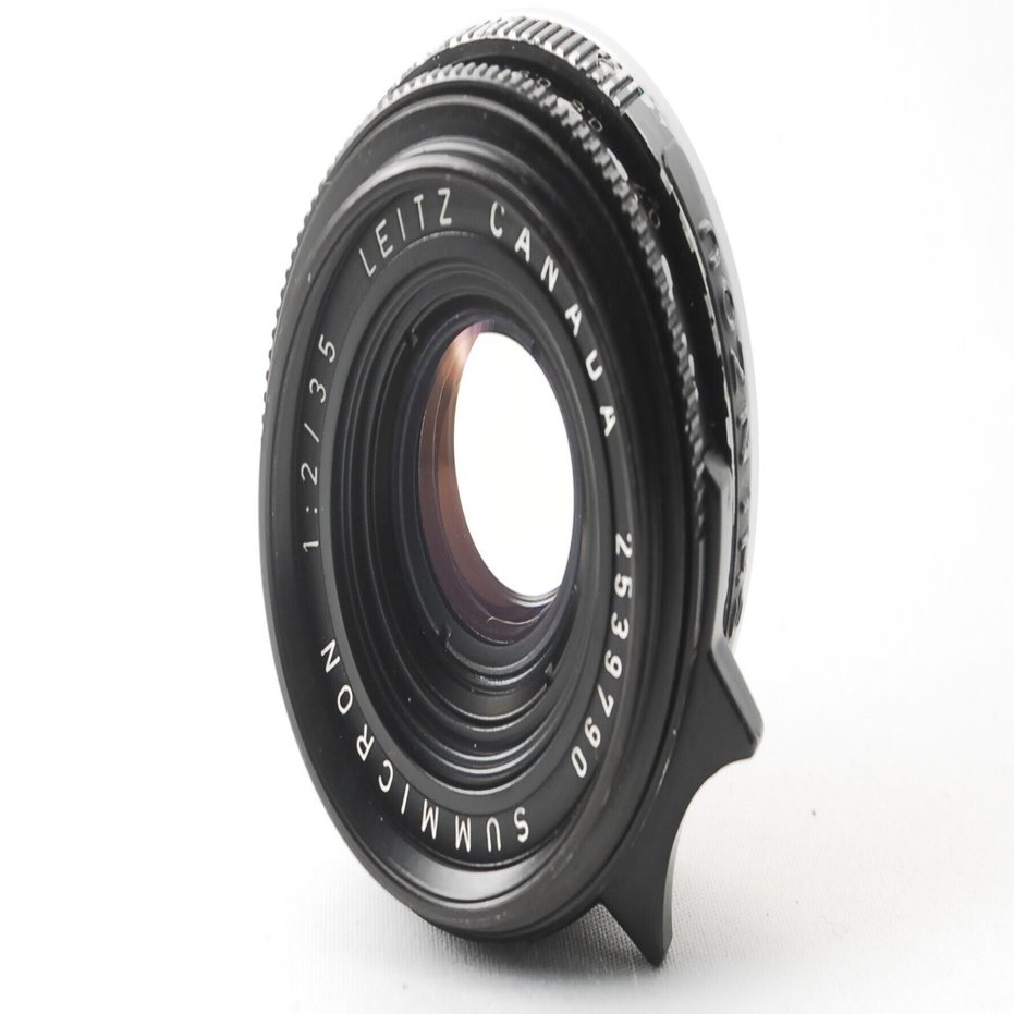 Leica Summicron 35mm F2 カナダ製 Mマウントの分解｜フィルムカメラ