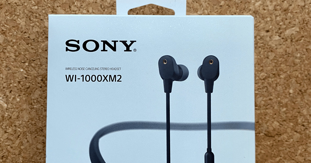イヤホンジャック接続できる WI-1000XM2｜ねこさん