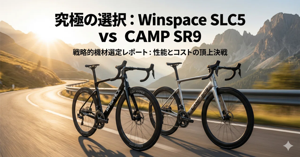 Winspace SLC5 対 CAMP SR7/SR9｜Tamachan