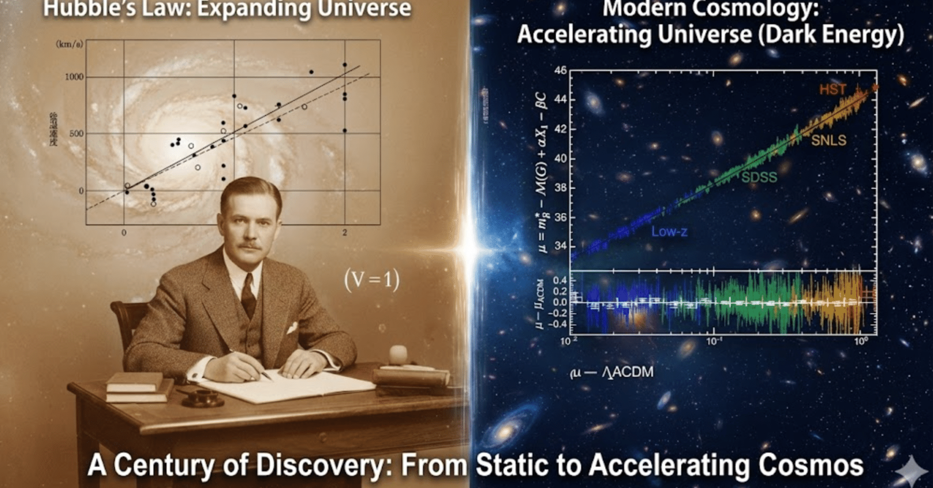 宇宙膨張発見物語｜島袋隼士