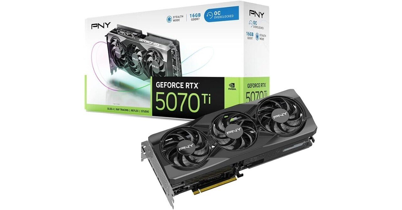 PNY GeForce RTX 5070 Ti OC徹底レビュー：次世代Blackwell