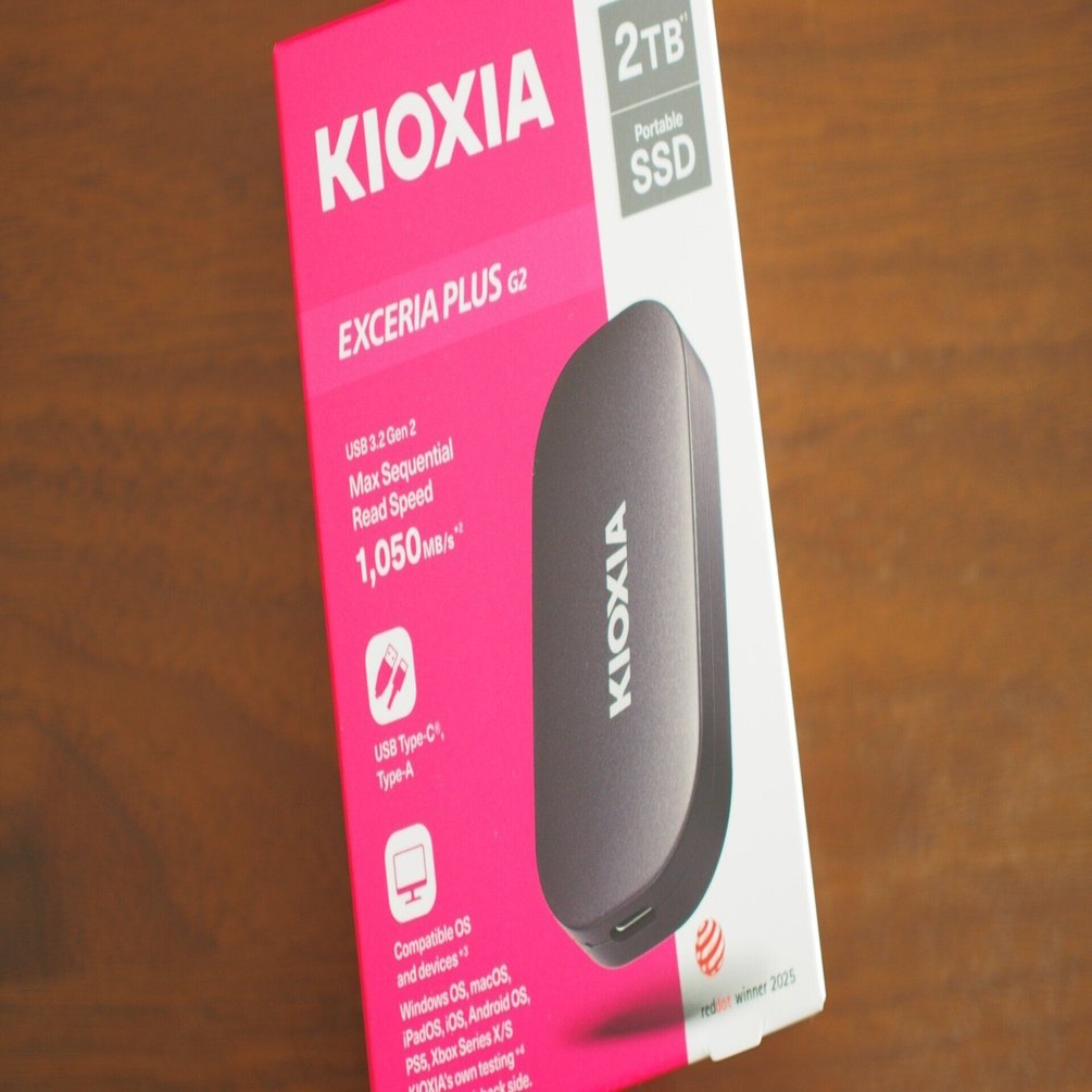 外付けハードディスク・ドライブ KIOXIA EXCERIA PLUS G2 2TB SSD 楽天市場】KIOXIA キオクシア EXCERIA Plus G2 外付け ポータブル SSD