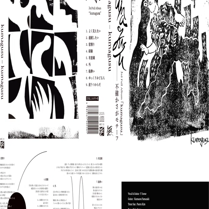 3rd Album「kumagusu」-デザイン後記｜kumagusu
