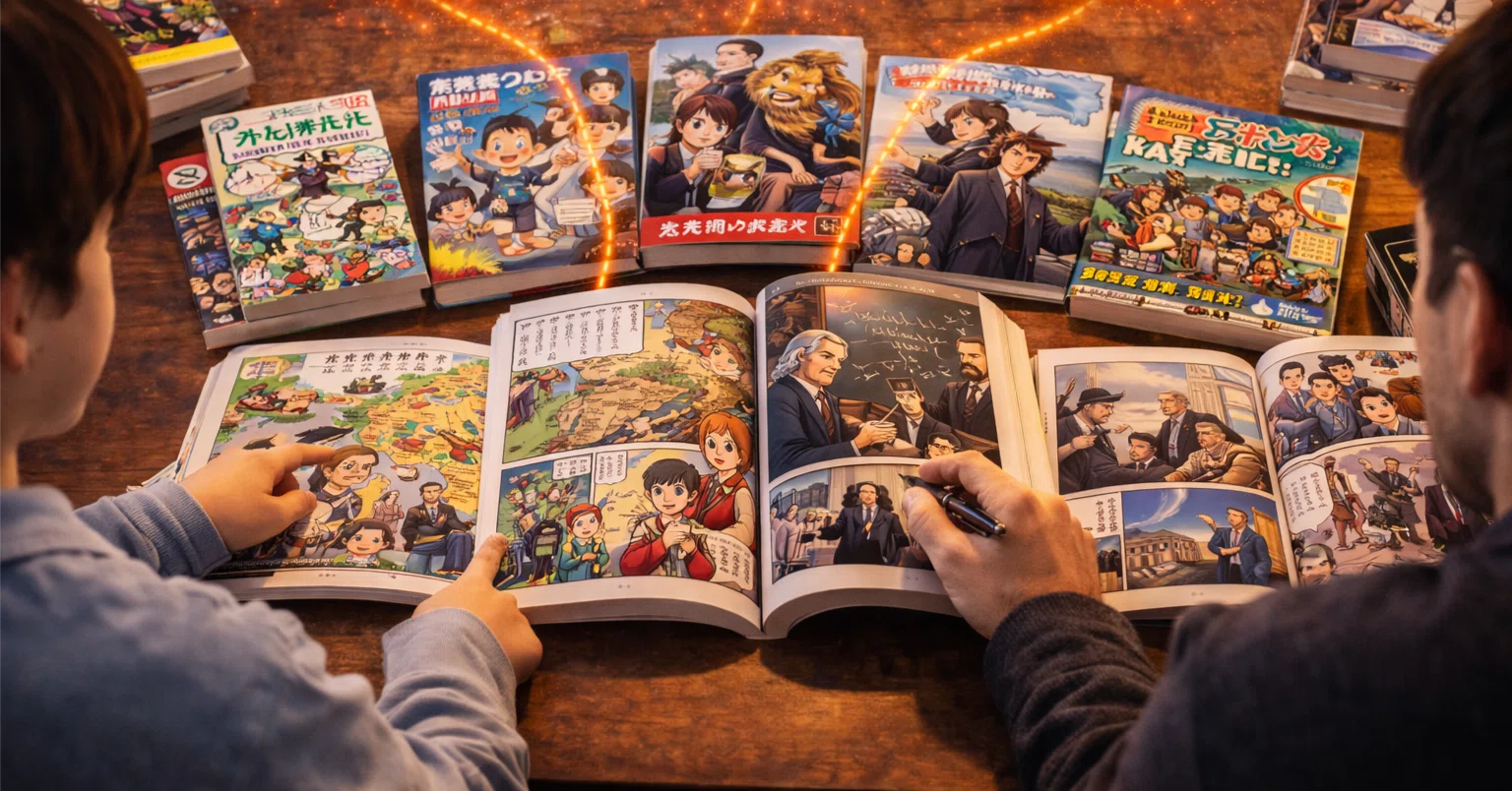 勉強になる漫画おすすめまとめ！子供〜社会人まで「知識が増える 