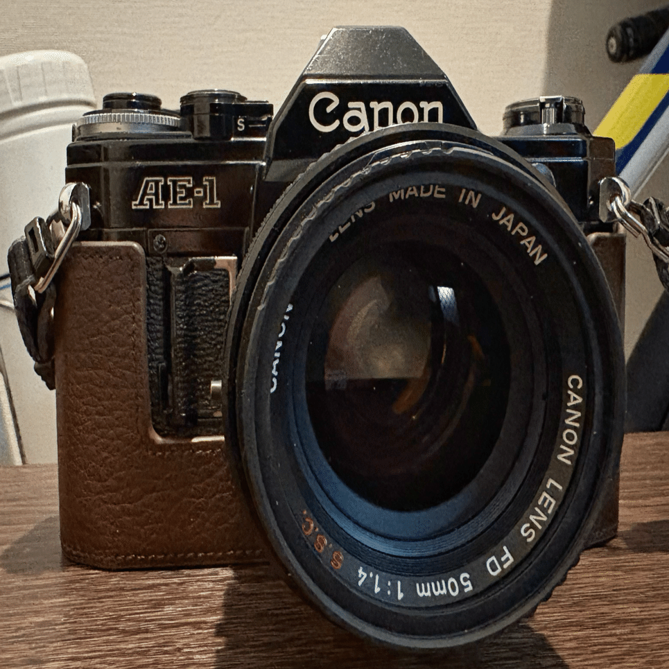 Canon AE-1｜FD 50mm 1.4 S.S.C.｜歴史を変えたフィルムカメラ｜気まま