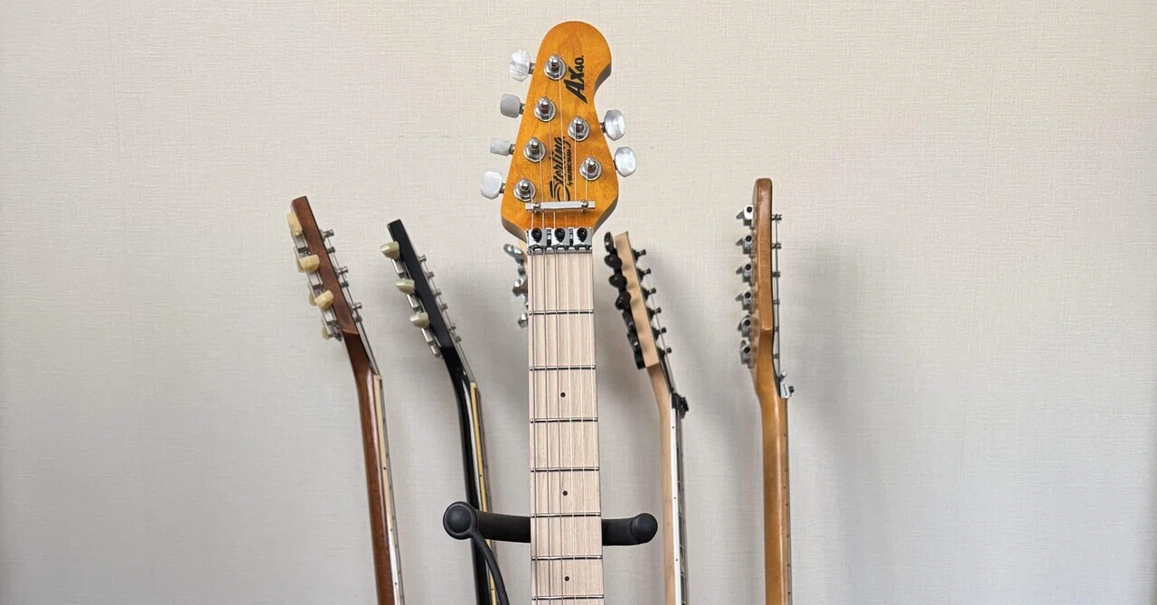 Sterling by MUSICMAN AXIS AX40-TGO-M (Trans Gold)｜もせやす