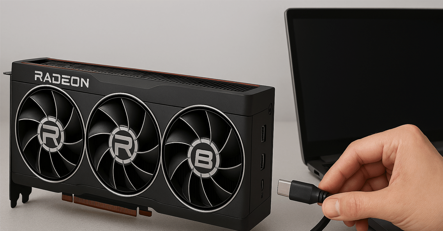 Radeon RX 9070 XTをeGPUにした｜てつ