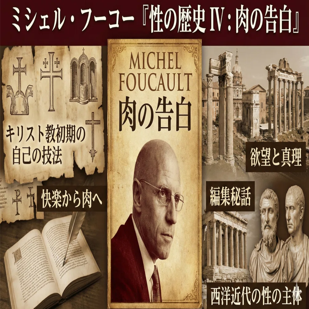 フーコー　性の歴史　IからⅣ NotebookLM】ミシェル・フーコー『性の歴史 IV 肉の告白』：編集過程の