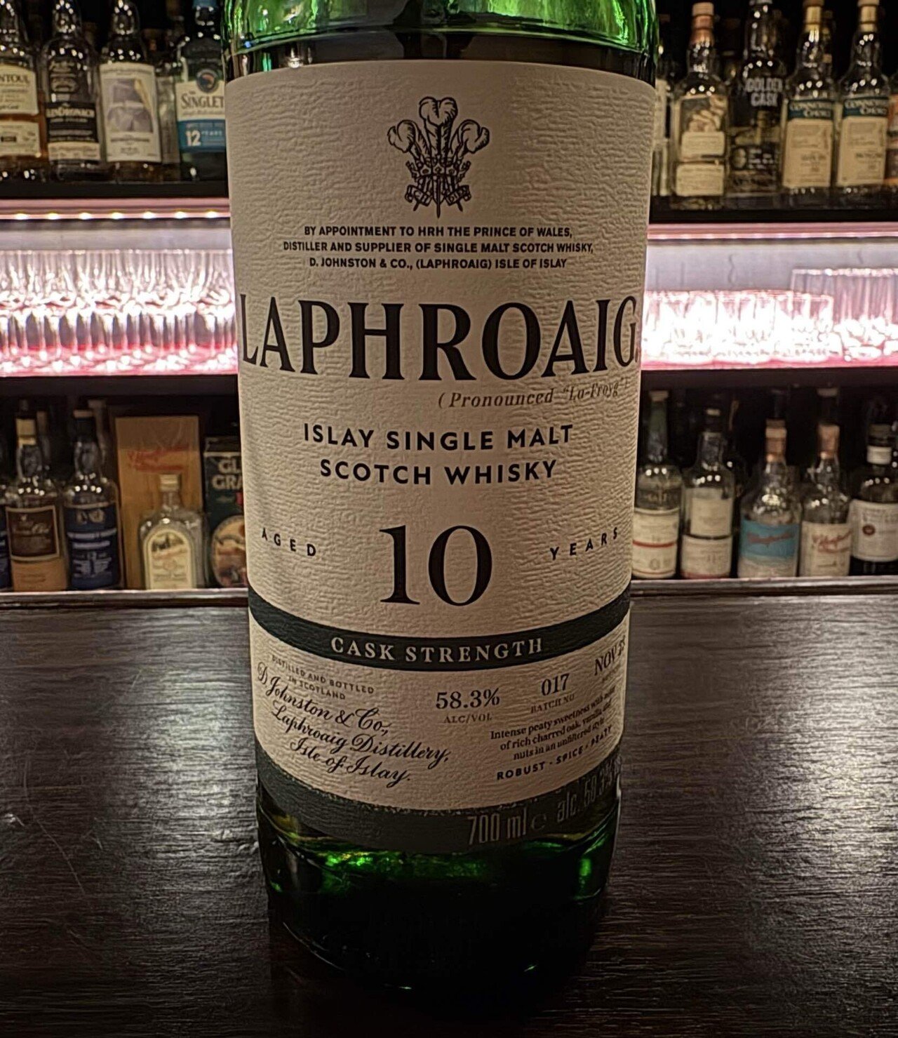 54 🥃ラフロイグ10年 カスクストレングス バッチ17｜omochi