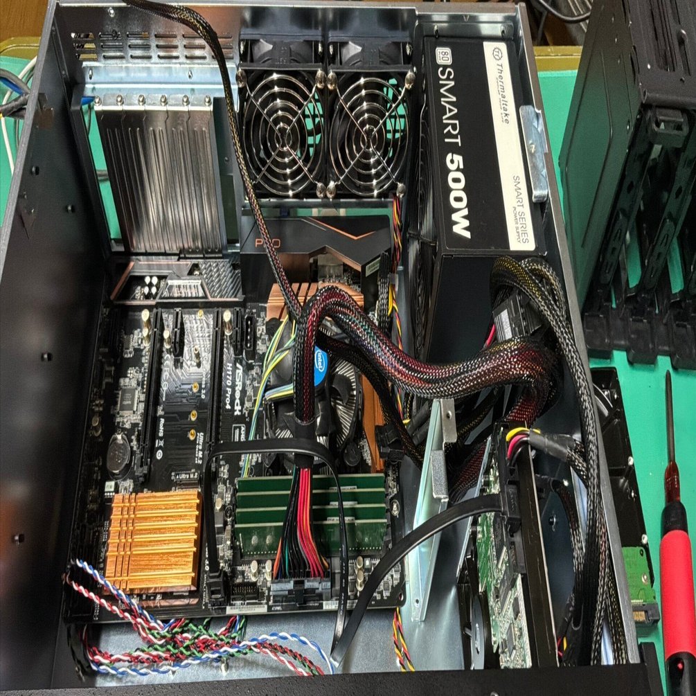 NASを自作した話｜本音さん