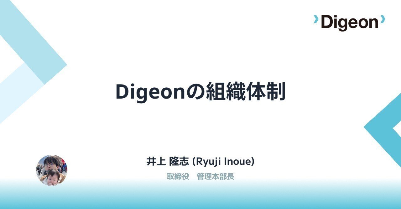 Digeonの組織体制