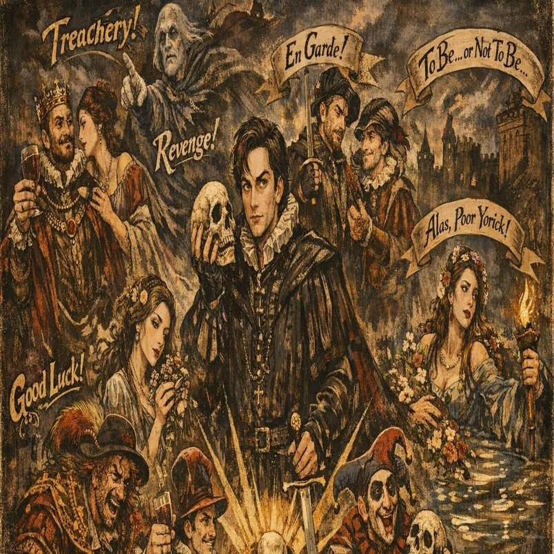 お値下げ　額装　J．Gradassi「シェークスピア劇　トーナメント戦」　細密画 お値下げ 額装 J．Gradassi「シェークスピア劇 トーナメント戦」 細密