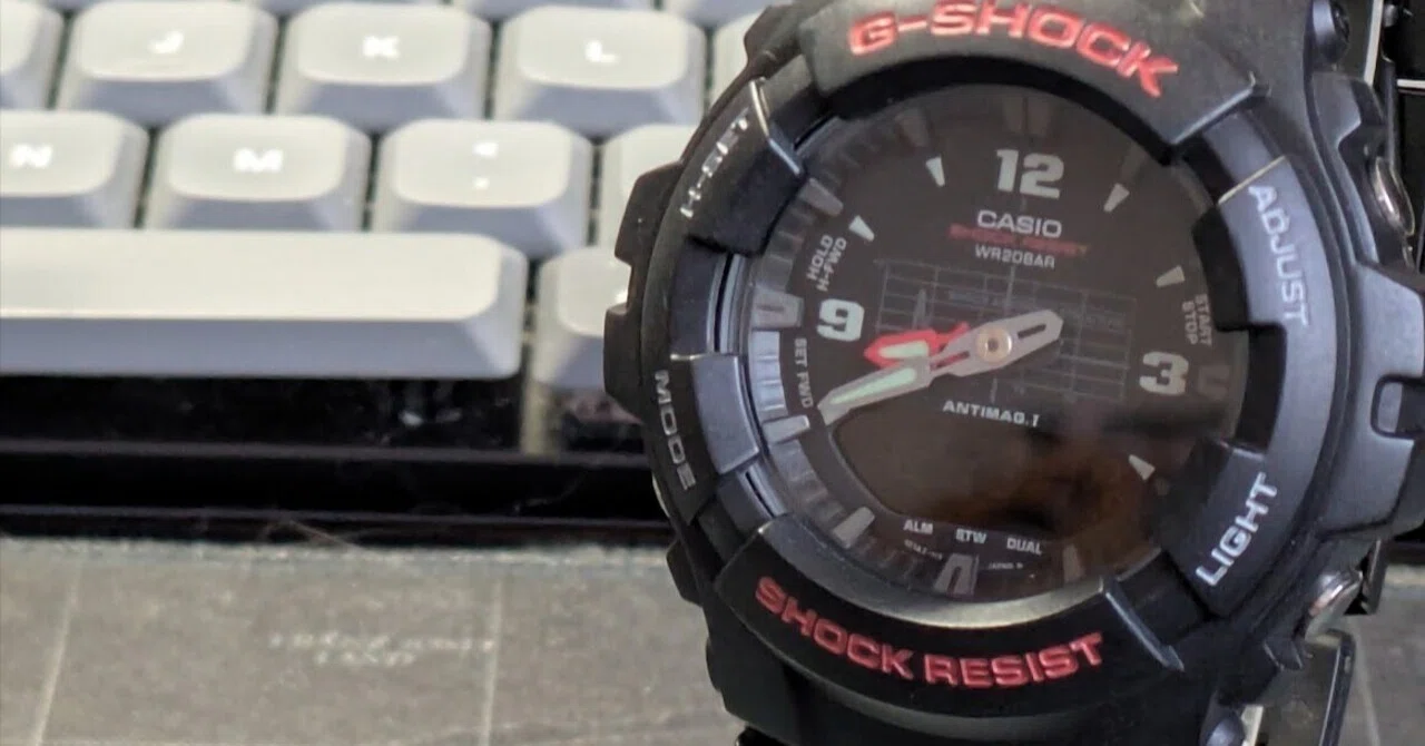 No.389 | Casio | G-100 | 本年度最後はこの時計｜とある猫好き