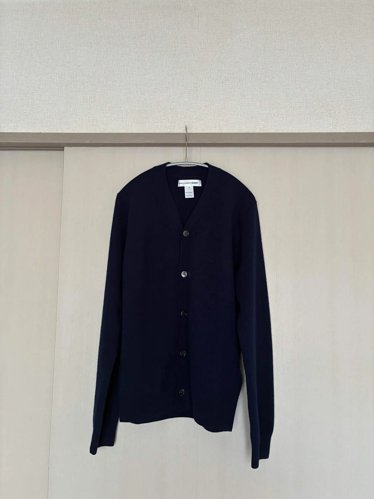 COMME des GARÇONS SHIRT FOREVER のカーディガン【着る】｜nuukiruaruku