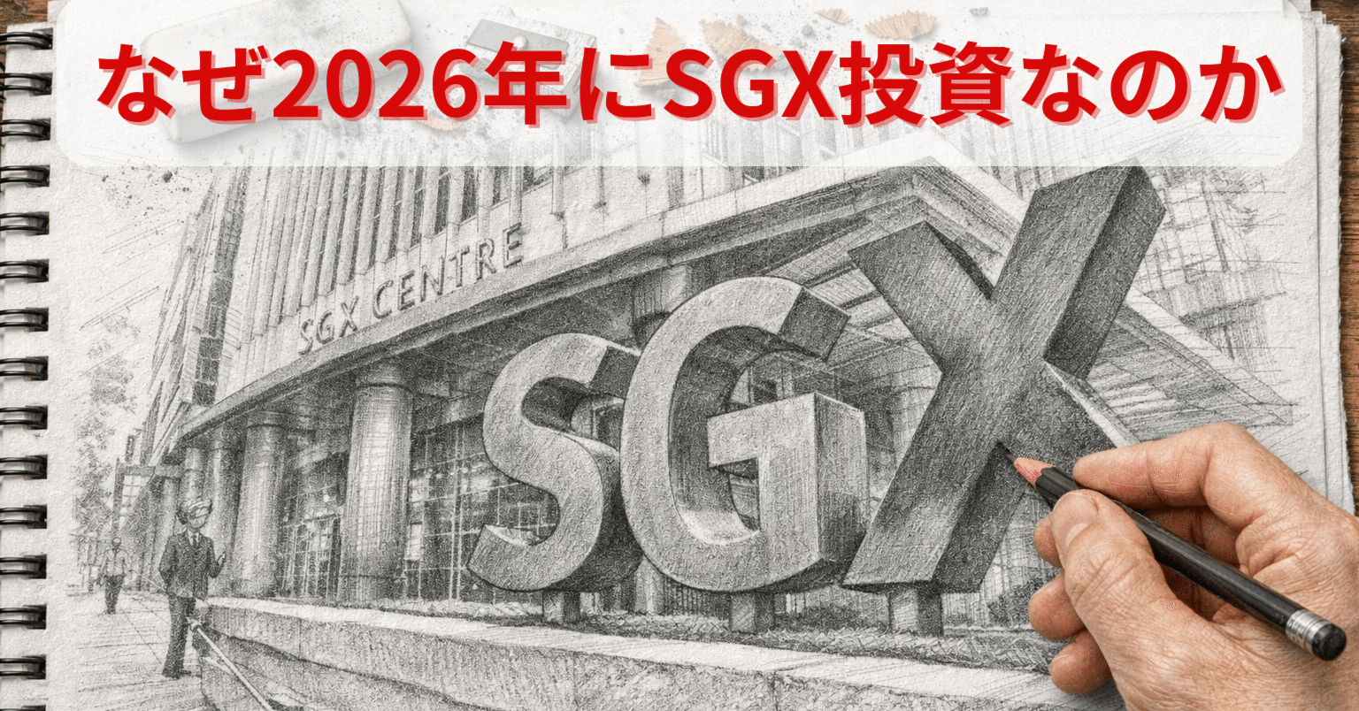 なぜ2026年にSGX(シンガポール証券取引所)投資なのか。日本人に有用な5つの理由と、現地市場の勝ち筋｜シンガポール永住投資家・Masa
