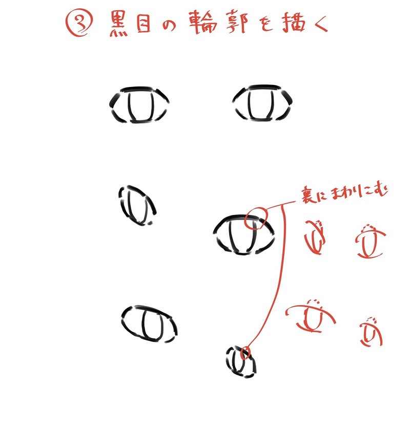 人体の作画 目の描き方 Jo Note