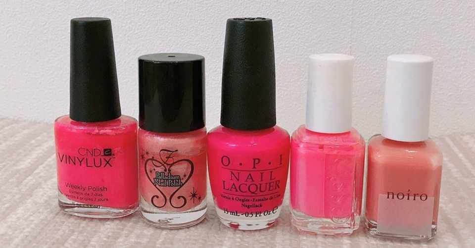 マニキュアを比較してみました 久賀田有紀 ネイリスト Note