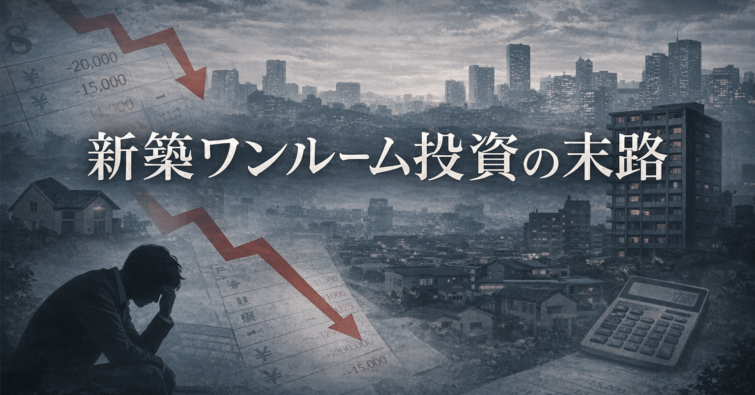 新築ワンルーム投資の末路｜「副業禁止」サラリーマン投資家よしぷー