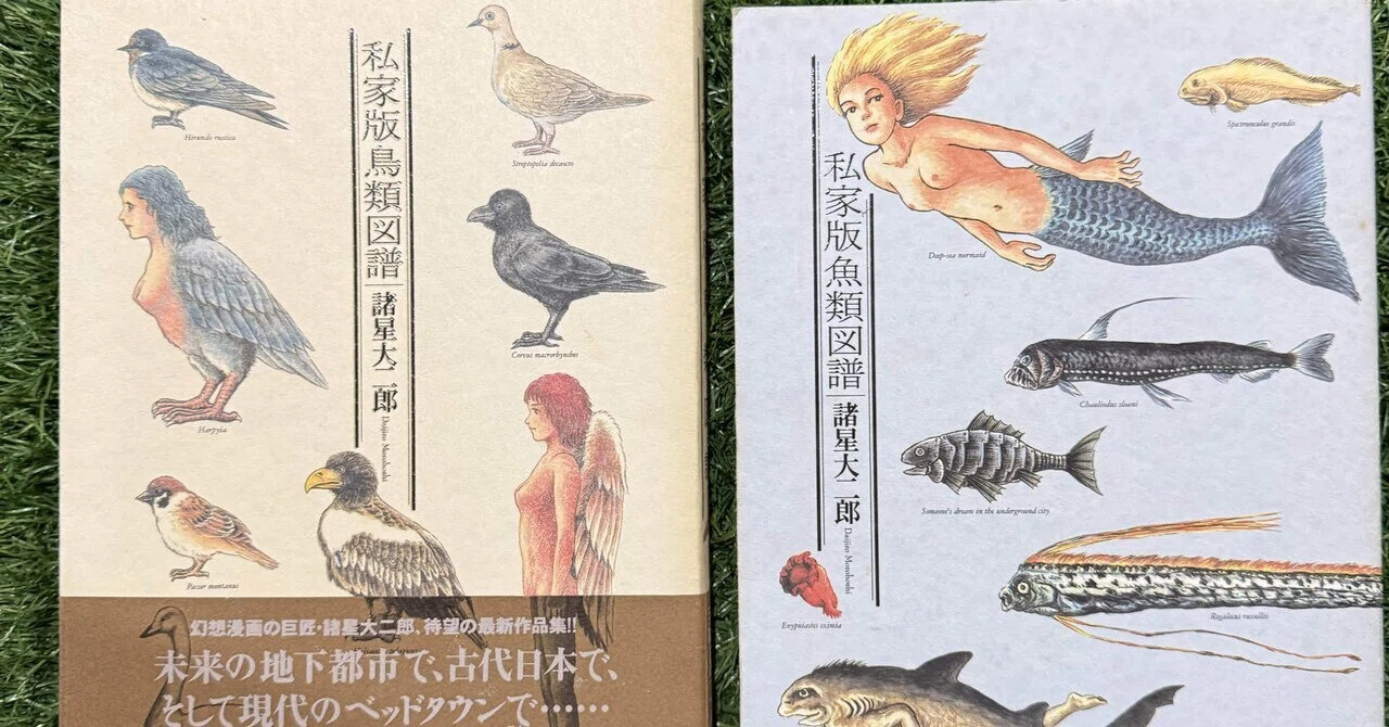 諸星大二郎 その1 『私家版鳥類図譜』『私家版魚類図譜』｜STONER GYM