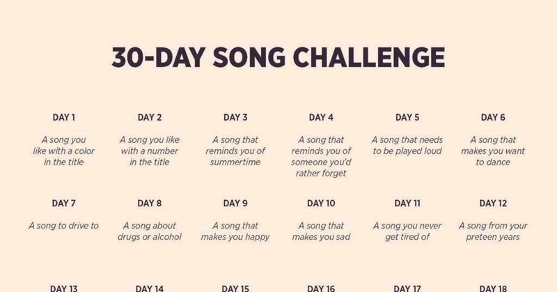 30dayssongchallenge Day12