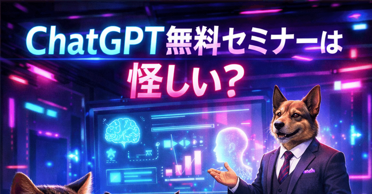 ChatGPT無料セミナーは怪しい？実際に参加して分かった真実とおすすめ5選｜u.m.a.u.m.a