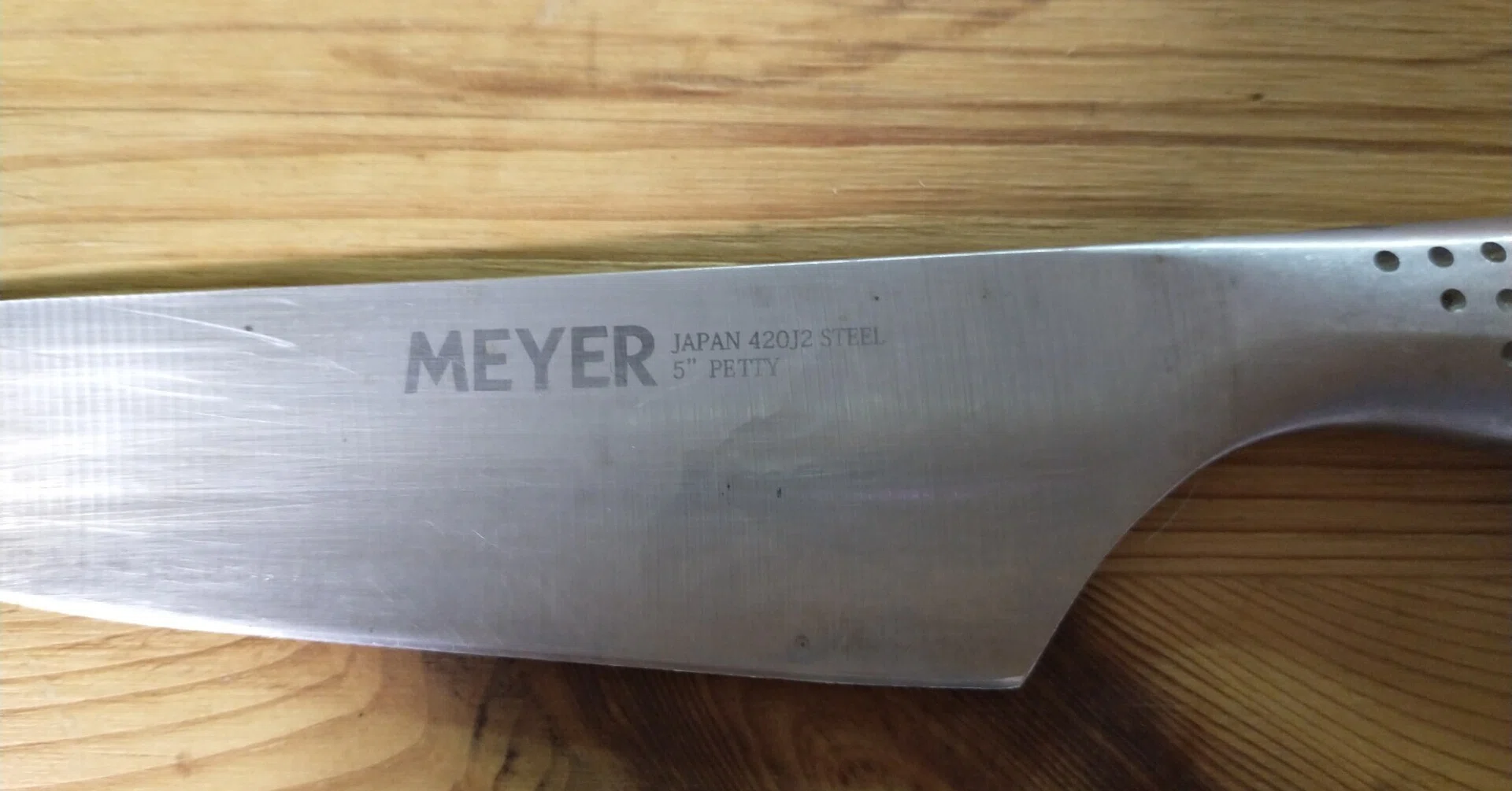MEYER ペティナイフ(SUS420J2)を研ぐ｜はっさ