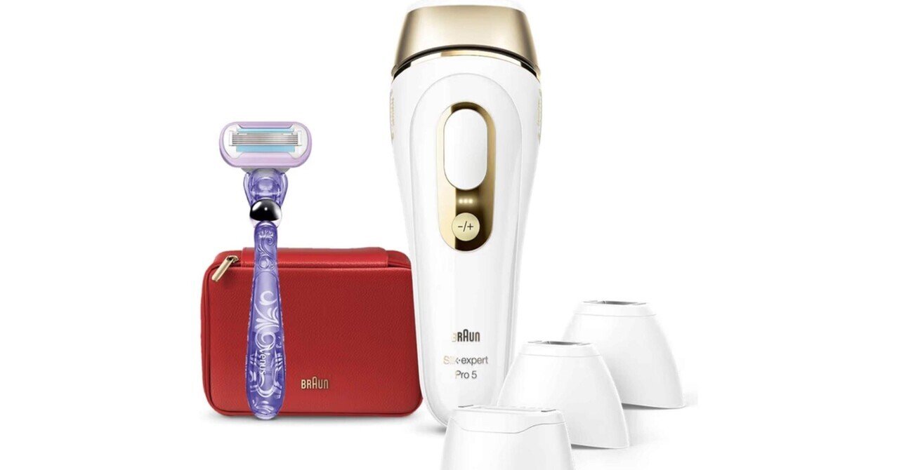 美品　ブラウン　シルクエキスパートPRO5 脱毛機 BRAUN（ブラウン） 家庭用 光美容器 シルクエキスパート Pro5 PL5268